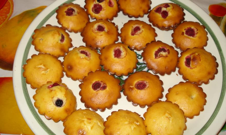 МАФФИНЫ СО СГУЩЕНКОЙ 