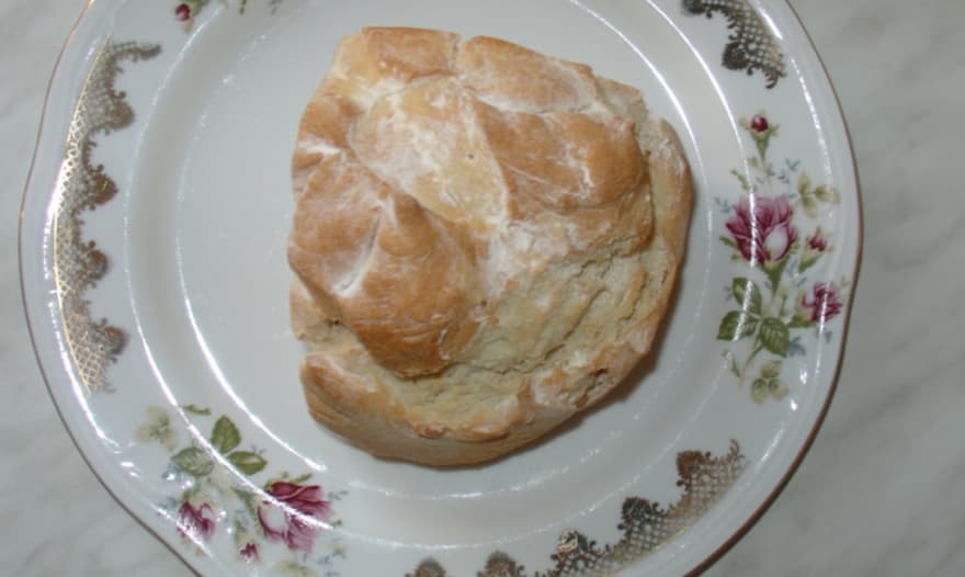 Хлеб на кефире (без дрожжей)