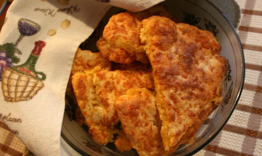 Сконы, или сырные лепешки