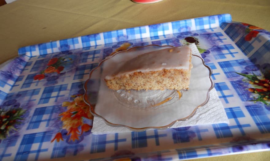 Пирог "Лимонный дождь" (Lemon drizzle cake) от Джейми Оливера