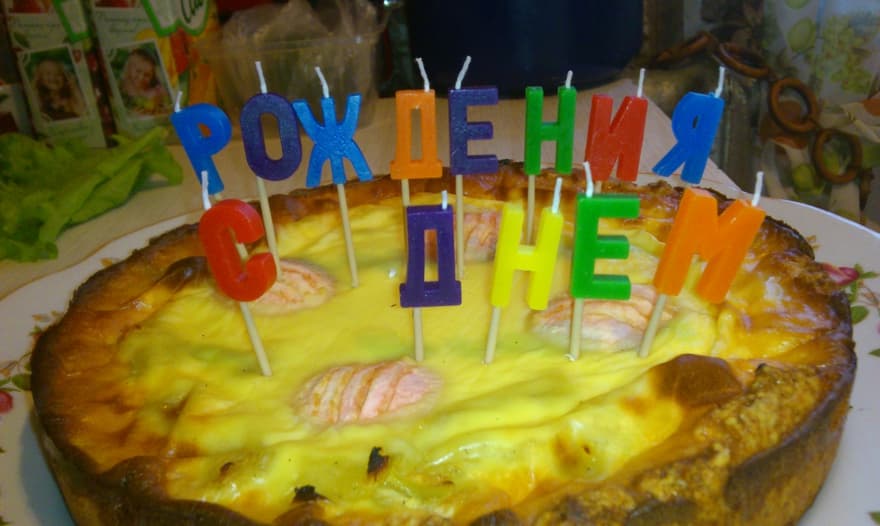 Заливной яблочный пирог "Яблонька"