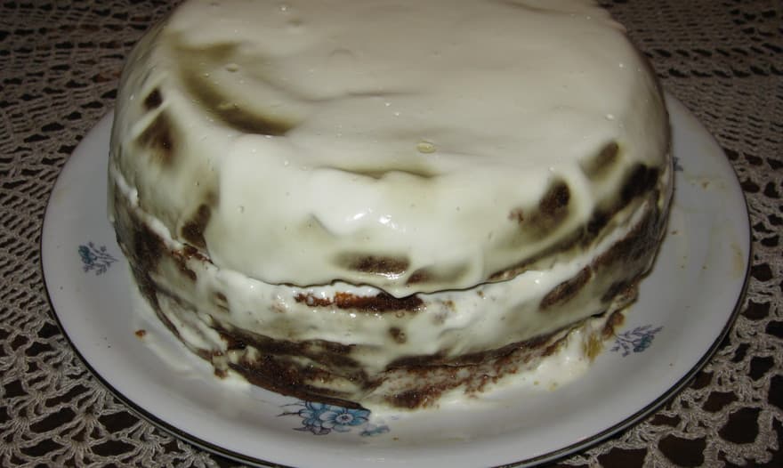 Медовик в мультиварке