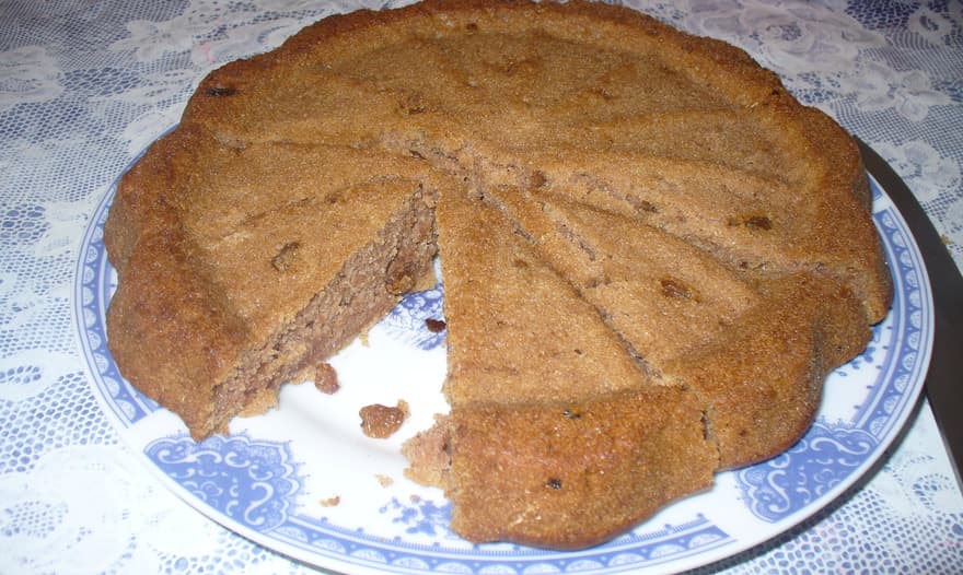 Классический постный кекс