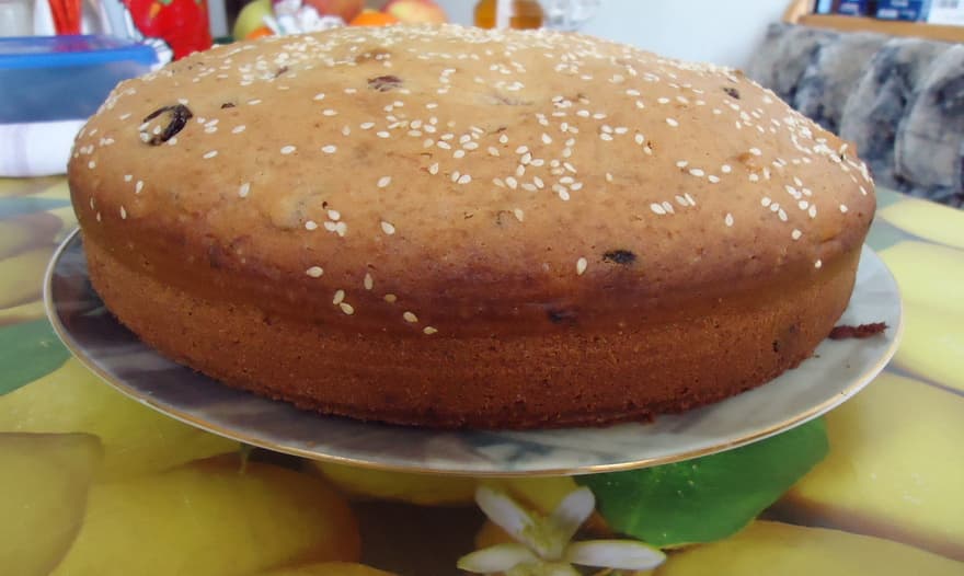 БОГАТЫЙ АПЕЛЬСИНОВЫЙ ПИРОГ (постный)