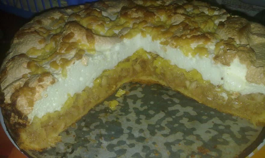 Нежный яблочный пирог «Польский»