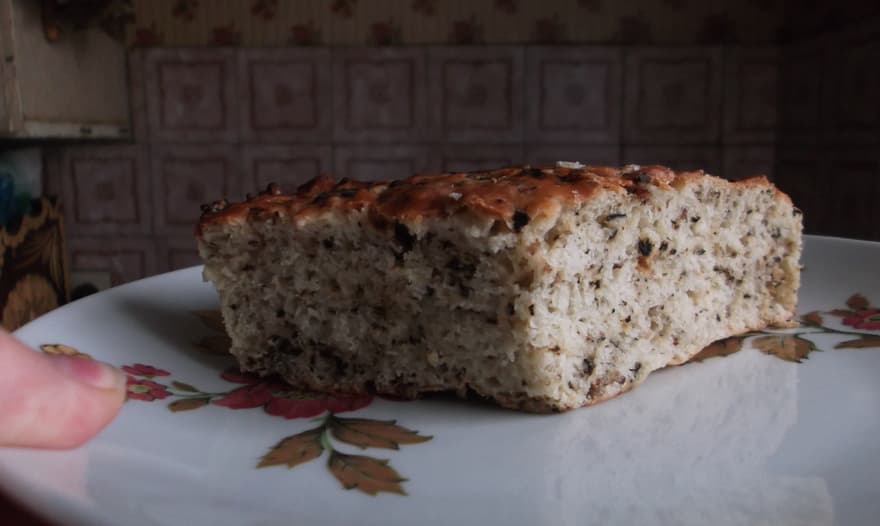 Фокачча по-деревенски (focaccia rustica)