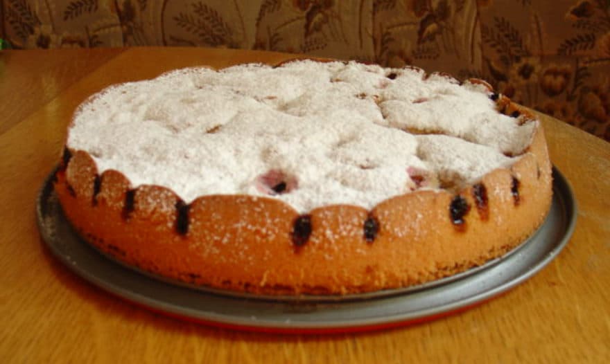 Венский пирог с вишней