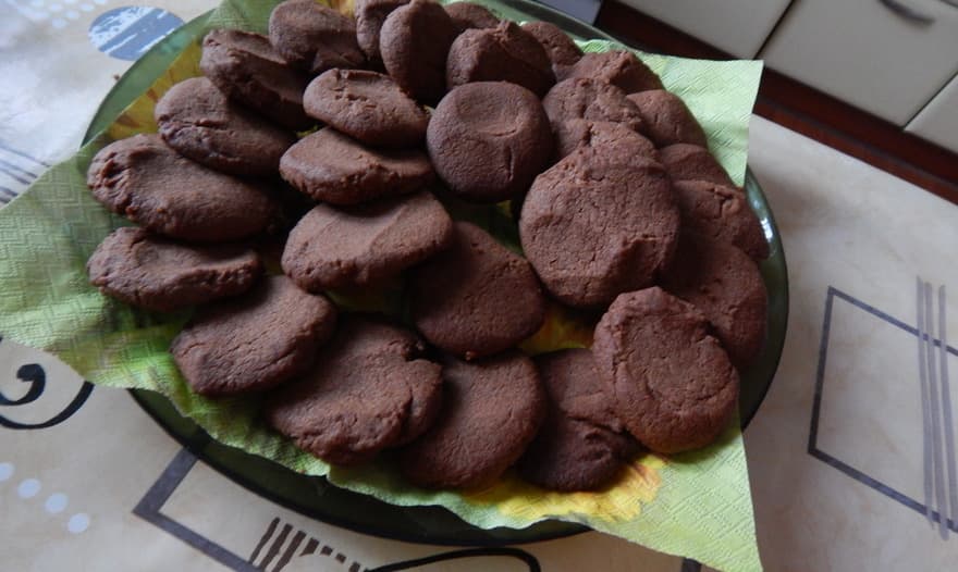 Домашнее шоколадное печенье