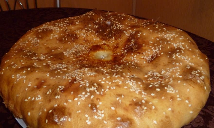 Мясной пирог на кефире