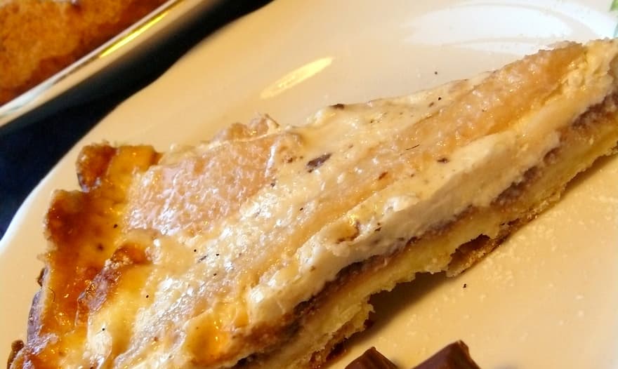 Пирог с грушами и шоколадом