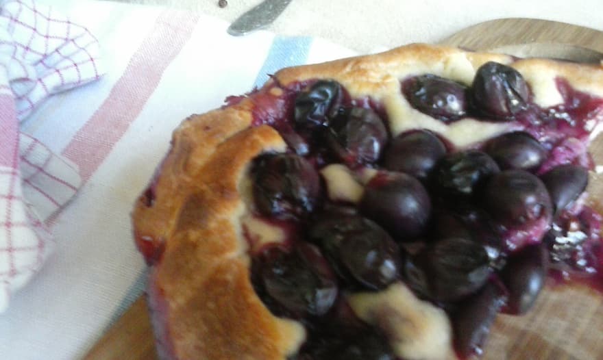 Скьяччата с виноградом (Schiacciata all'uva)