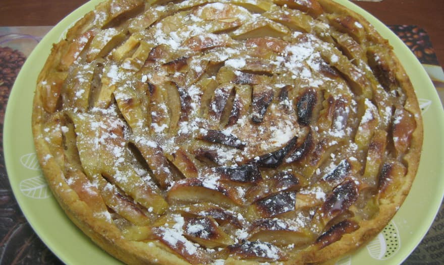 Льежский яблочный пирог