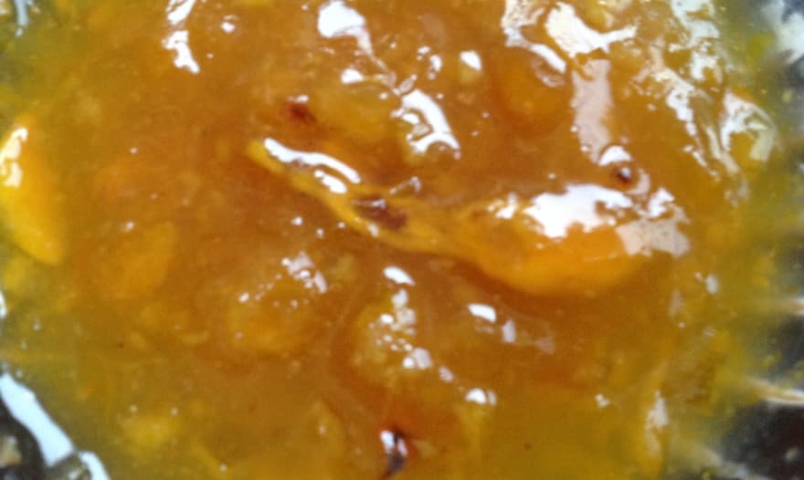 Варенье из мандаринов и хурмы