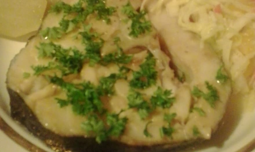 Рыба с дижонской горчицей