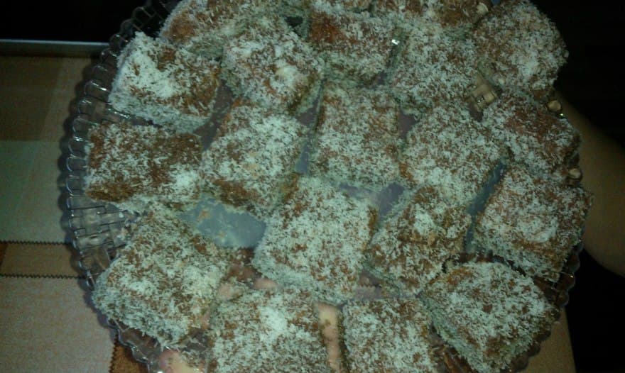 Австралийское пирожное ЛАМИНГТОН (Lamington) 