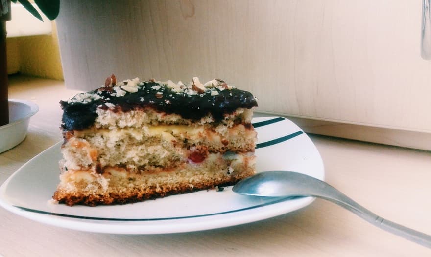 Бостонский кремовый торт (Boston cream pie)