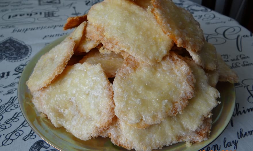 Голландское карамельное печенье