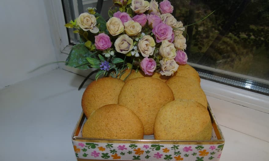 Песочное кукурузное печенье от Джейми Оливера 
