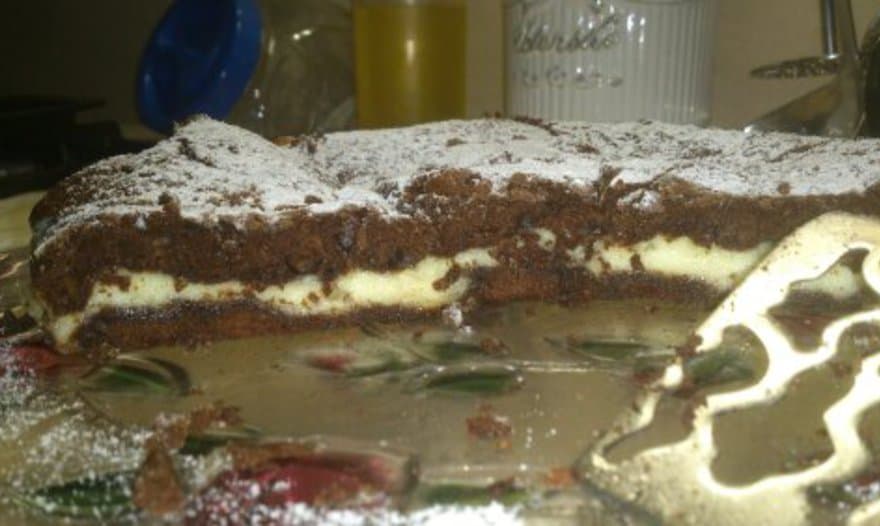 Шоколадный пирог с маскарпоне
