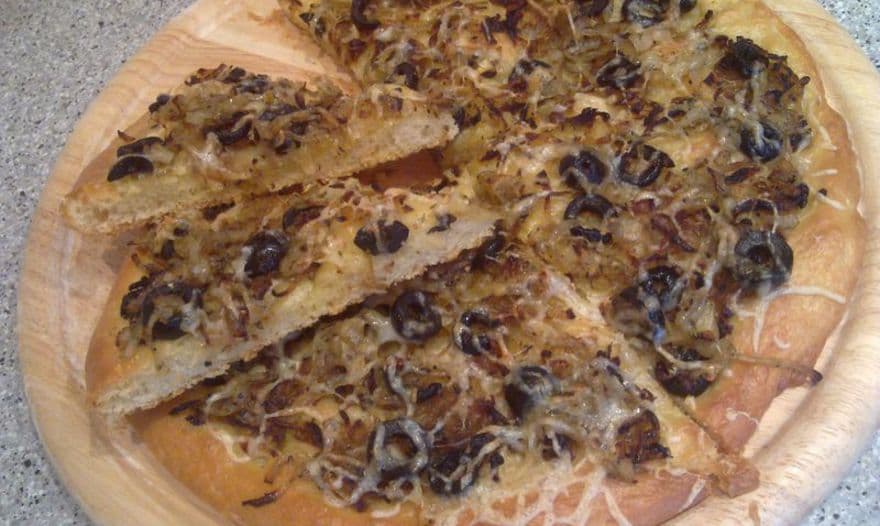 Фокачча с оливками