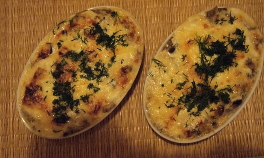 Баклажановый жульен 