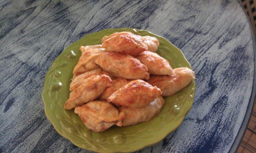 Хрустящие пирожки с мясом