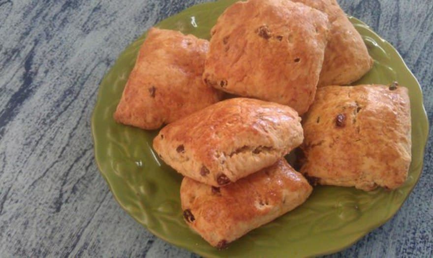 Английские сливочные  булочки к чаю