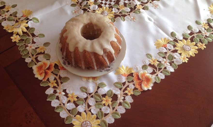 Вареный пряный кекс 