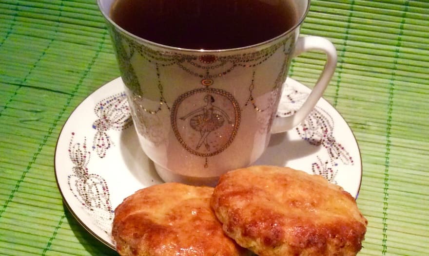 Картофельное печенье с сыром и прованскими травами
