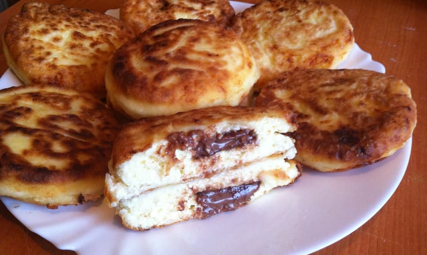 Сырники с шоколадом