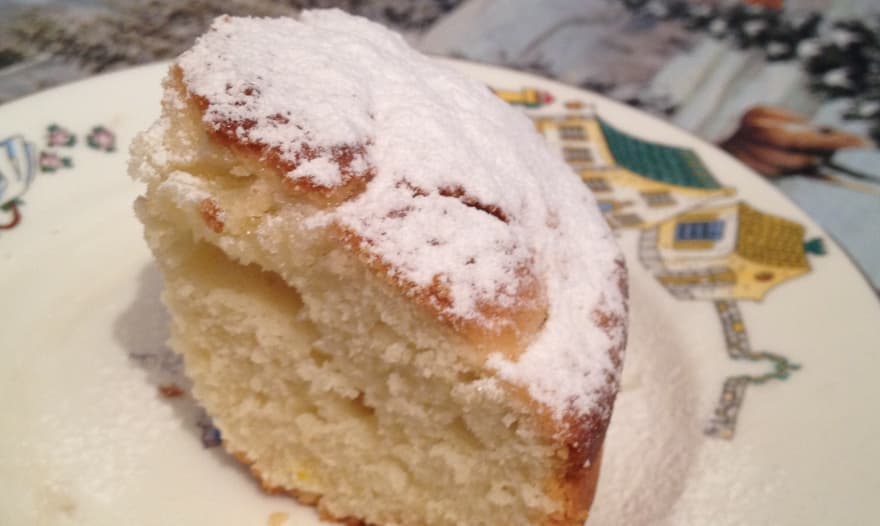 Легкие лимонные пирожные