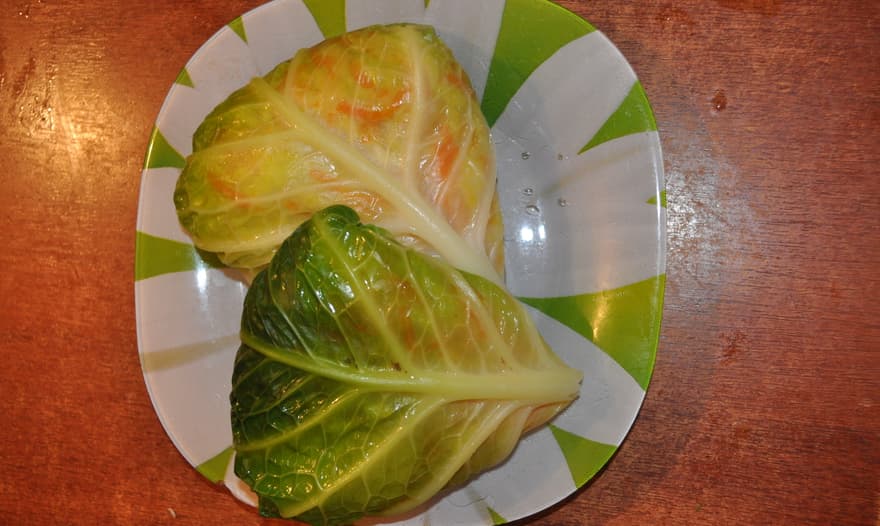 Капустные конвертики