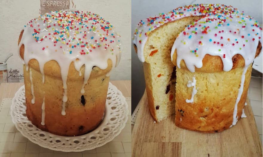Итальянский кулич к Пасхе