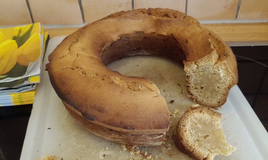 Лимоный кекс в лимонной глазури