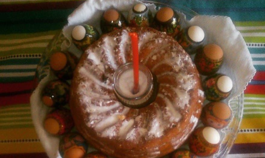 Куличи с апельсиновой цедрой и вяленой клюквой