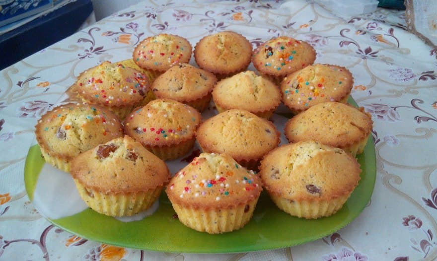Ванильные кексы