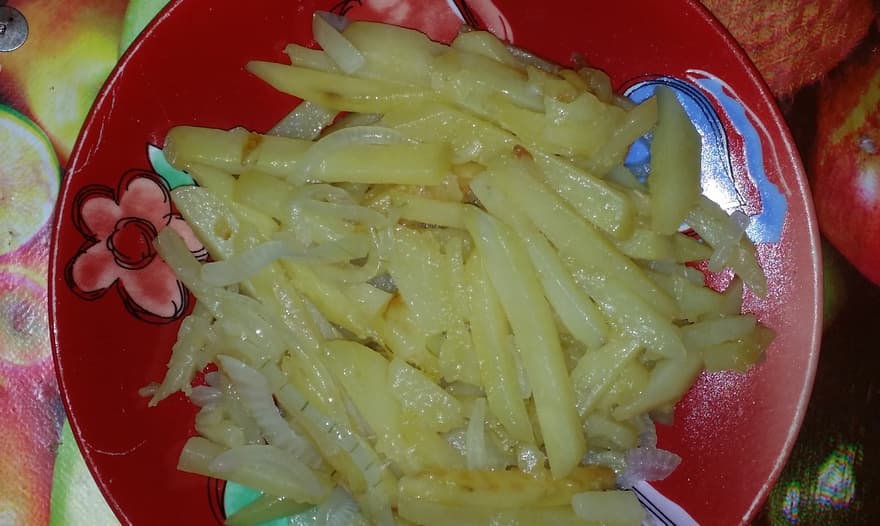 Жаренная картошка