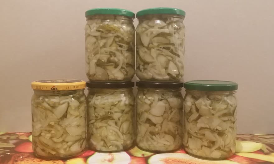 Огуречный салат на зиму "Латгальский"("Latgales")