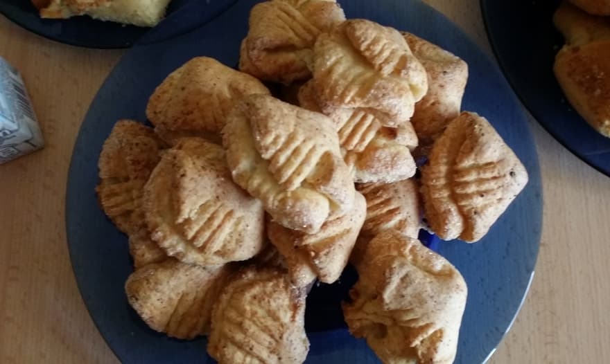 Творожное печенье «Гусиные лапки»