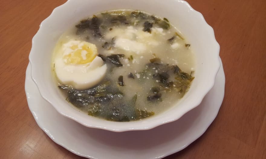 Щи из щавеля 