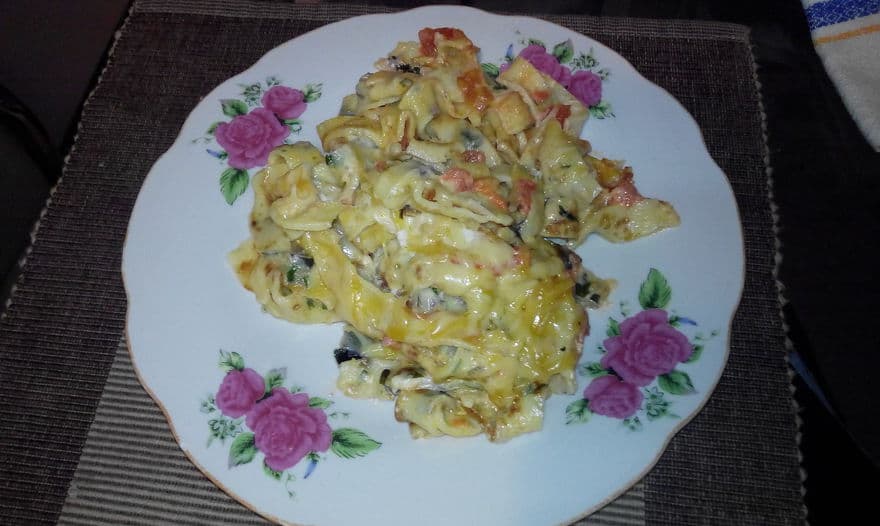 Тальятелле из блинчиков (Tagliatelle di crespelle)