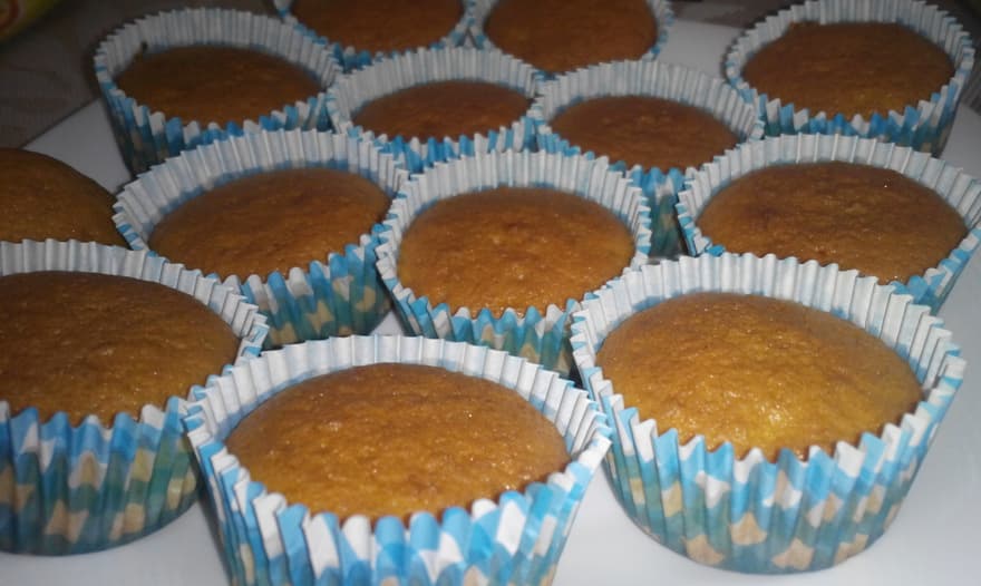 Маффины с апельсинами