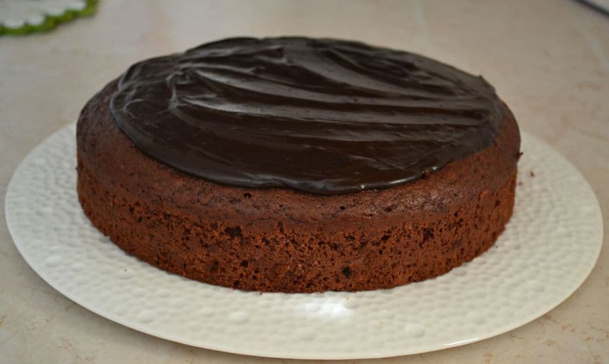 Постный шоколадный кекс