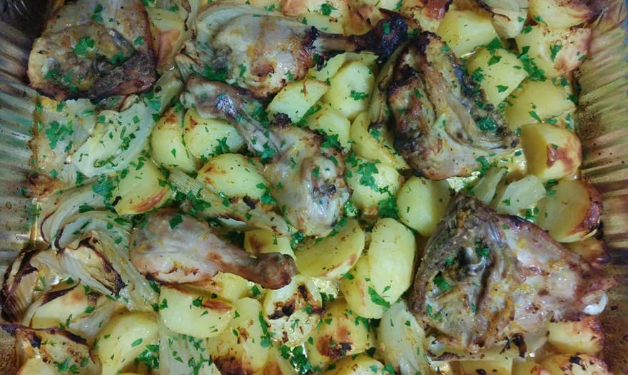 Курица по-мароккански
