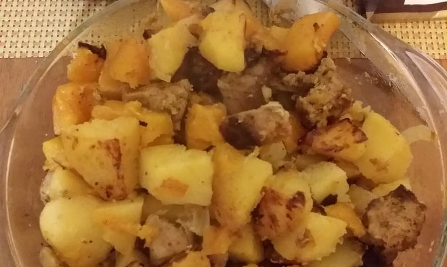 Мясо, запеченное с кардамоном и горчицей