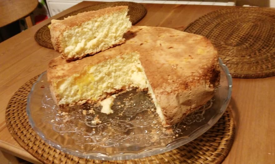 Нежный пирог с апельсинами
