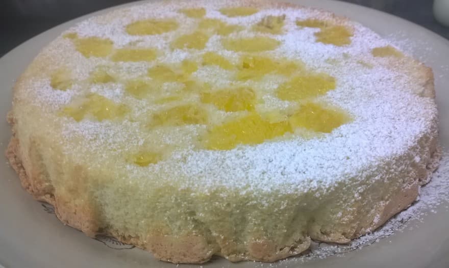 Нежный пирог с апельсинами