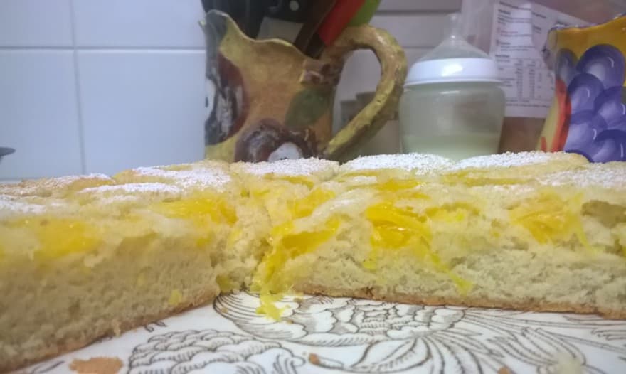 Нежный пирог с апельсинами