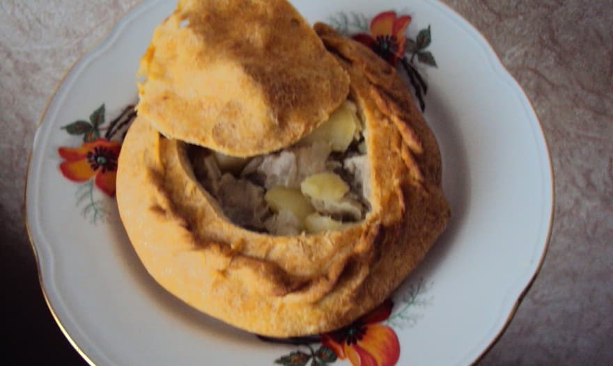 Сочный элеш с курицей
