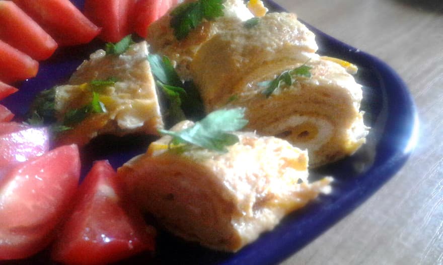 Японский омлет (Tamagoyaki)